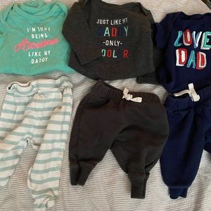 Dad onesie bundle.